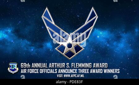Air Force officials recently announced the three recipients of the 69th Annual Arthur S. Flemming Award: Maj. Michael Butler, Dr. Jeremy Banik and Lt. Col. Matthew King. Stock Photo