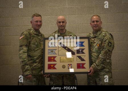 Today we said farewell to Sgt. Maj. Gary McCann, who after 32 total years of service finally laced ‘em up for the last time. During a ceremony that included his wife and three children, McCann was lauded by Col. Stephen Schemenauer, brigade commander, and presented the following: commander’s award for public service, certificate of commendation from the Office of the Governor, Minnesota Medal for Merit and a special plaque from the brigade. “I know you for your candor, and how you care for Soldiers over all,” said Schemenauer. Stock Photo