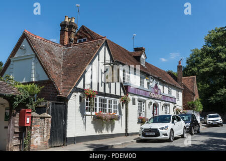 Village pub, called the Good Intent, on the Street in the charming ...