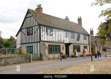 Oliver Cromwell's House is a house in Ely, Cambridgeshire, England. Stock Photo