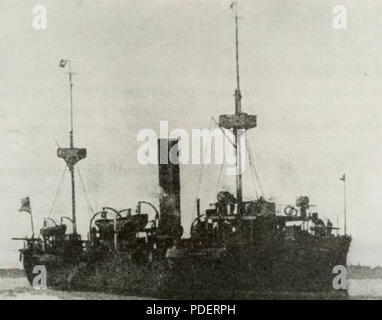 282 Romanian protected cruiser Elisabeta Stock Photo