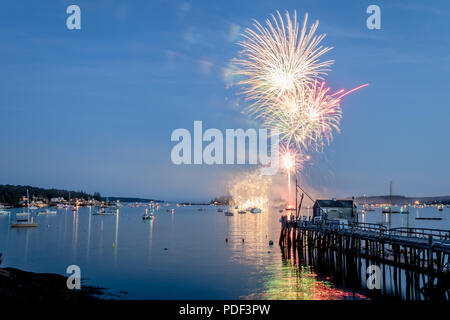 4th july fireworks maine