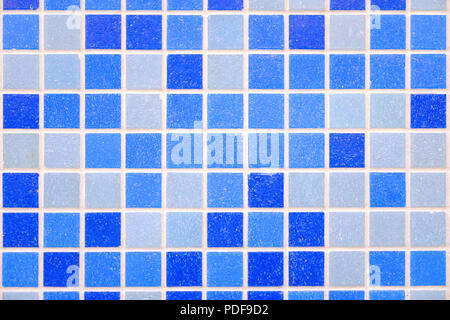 Pearl tiles. Closeup photo of Mother of pearl mosaic tiles. Different shades Stock Photo