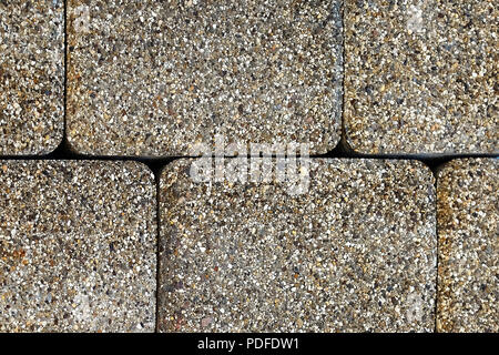 Silicate brick. Big and small. Different color. Decorative bricks. The texture of the walls. Stock Photo