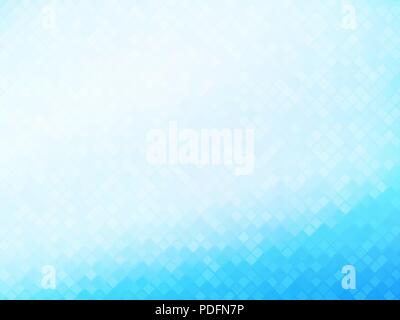 squares tiled blue pattern Stock Vector