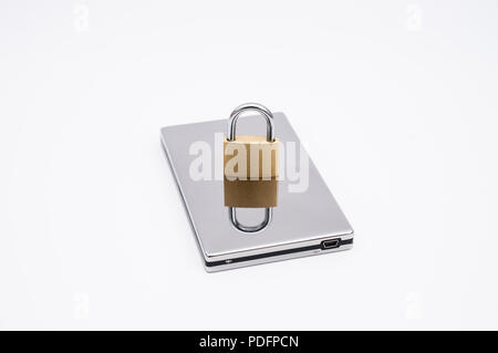 Computer storage - hard drive Stock Photo