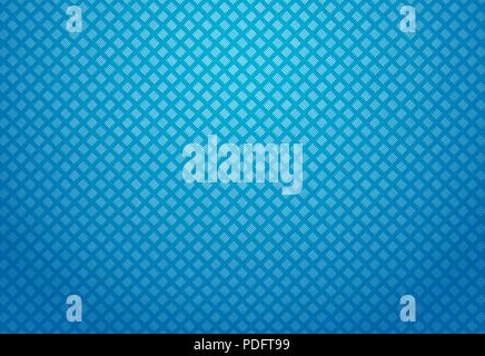 abstract blue square tile background Stock Vector