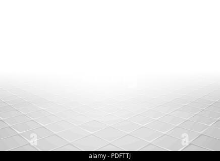gray tile perspective background Stock Vector