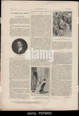 191 L'Illustration No 3771 12 Juin 1915 scan24, Page 606 Stock Photo ...