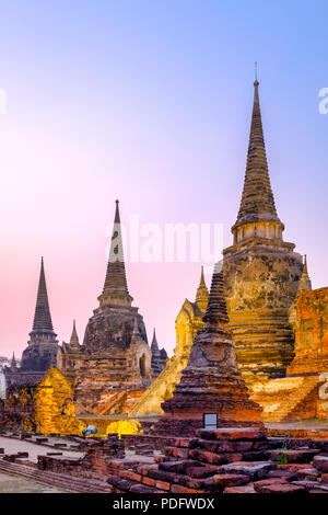 Wat Phra Si Sanphet, Ayutthaya, Thailand Stock Photo