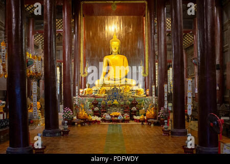 Wat Phan Tao, Chiang Mai, Thailand, Stock Photo