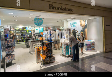 The Brookstone store in Rockefeller Center in New York Stock Photo