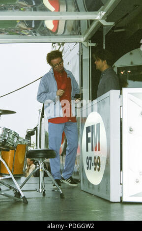 Chris Evans presenting BBC Radio One 1 Roadshow Headland Hotel Newquay ...