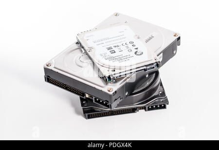 Computer Hard Drive Stock Photo