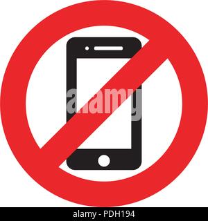 Hand Phone icon Template vector illustration design Stock Vector