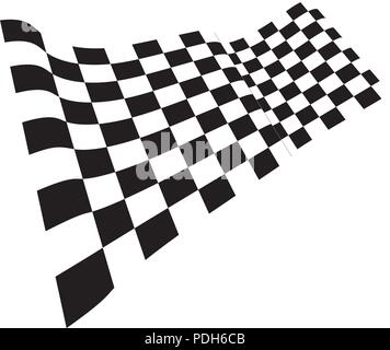 Race flag vector template Stock Vector Image & Art - Alamy