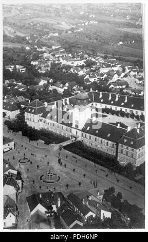 293 Schloss Rechnitz from the air Stock Photo