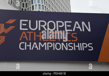 Berlin, Germany. 10th Aug, 2018. BERLIN/GERMANYDEUSCTHLAND/10 AUGUST 2018. Euroepan Ayhletics championship in Berlin today friday is rest day . Photo by Francis Joseph Dean/Deanpictures. Credit: Francis Joseph Dean/Deanpictures/Alamy Live News Stock Photo