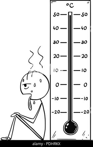 Hot Thermometer With Fire Flame High Heat Temperature Extreme Overheating  Icon Set Glass Mercury Bulb With Measuring Sсale Sun Warm Summer Weather  Temp Gauge Indicator Or Control Heating Vector Stock Illustration 