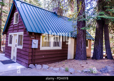 Facilities At Manzanita Lake Campground At Lassen Volcanic