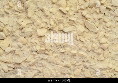Pebble Plaster Wall Texture Stock Photo
