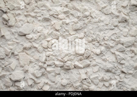 Pebble Plaster Wall Texture Stock Photo