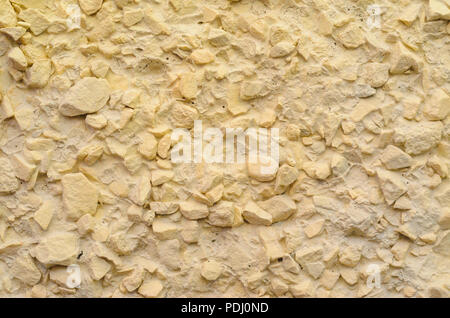 Pebble Plaster Wall Texture Stock Photo