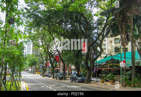 Bars And Restaurant Area On Jalan P Ramlee Kuala Lumpur City Centre Klcc Malaysia Stock Photo Alamy