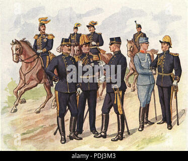 349 Svenska arméns uniformer 7 Stock Photo - Alamy