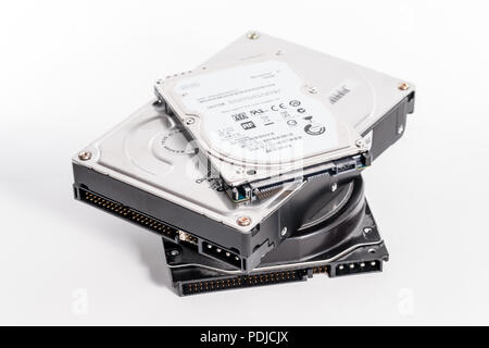 Computer Hard Drive Stock Photo