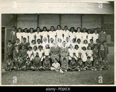 309 Students at the St Marys, the Anglican Church Hostel, Alice Springs Stock Photo