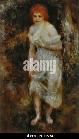 Pierre Auguste Renoir Le Printemps (La Source Stock Photo Alamy