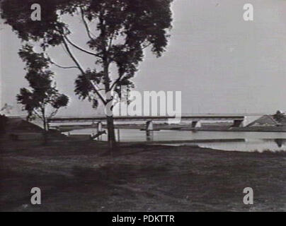 22 Barwon heads bridge 1933 Stock Photo