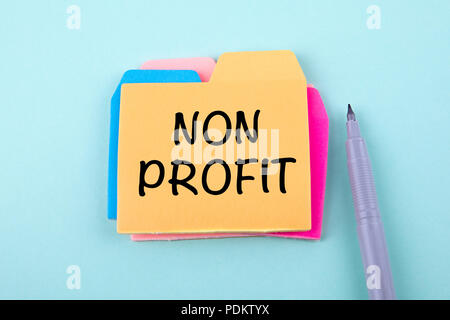 Non Profit, Business Concept Stock Photo