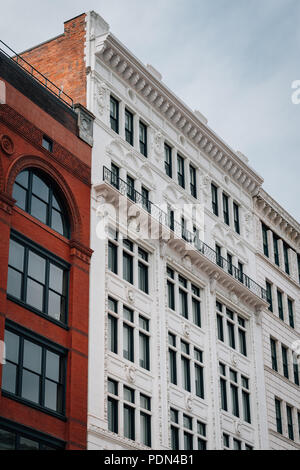 Architectural details in Detroit, Michigan Stock Photo