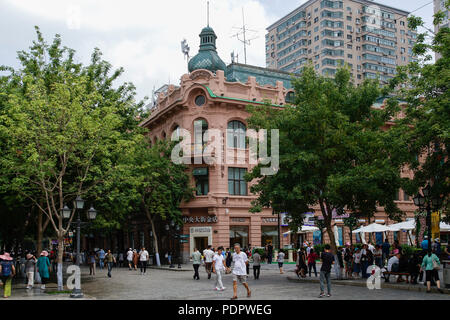 Harbin central street Stock Photo