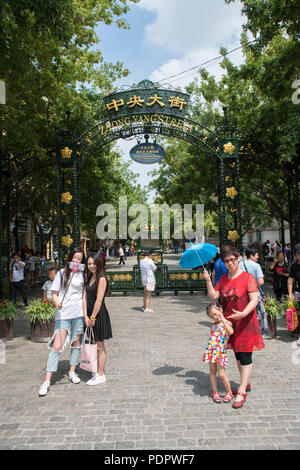 Harbin central street Stock Photo