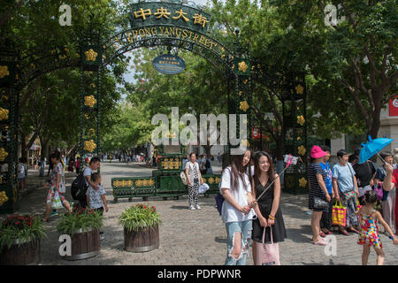 Harbin central street Stock Photo