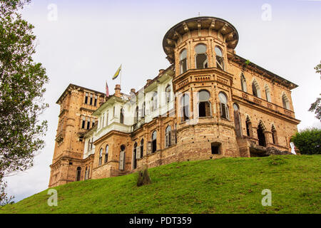 Kellie's Castle is a historical castle located in Batu Gajah, Malaysia. The unfinished, ruined mansion, was built by a Scottish planter named William  Stock Photo