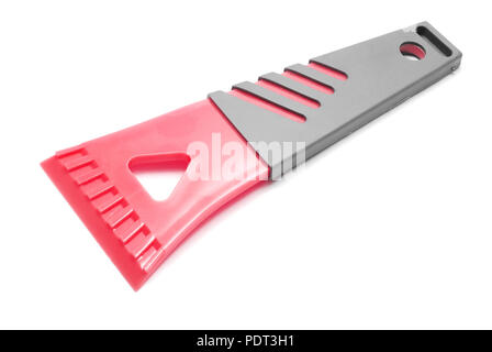 ice scraper isolated on white Stock Photo