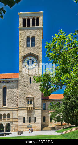 Clock tower Winthrop Hall UWA Stock Photo