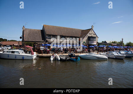 Horning Norfolk Broads Stock Photo