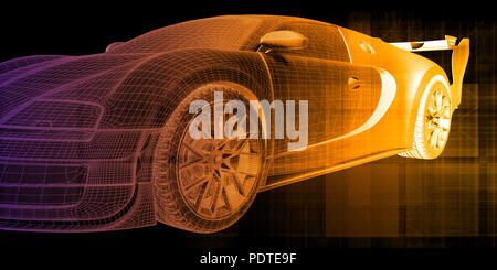Car Information News and Reviews Presentation Background Stock Photo
