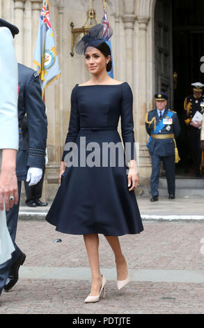 100th anniversary service of the Royal Air Force at Westminster Abbey to mark the centenary of the Royal Air Force  Featuring: Meghan, Duchess of Sussex Where: London, United Kingdom When: 10 Jul 2018 Credit: WENN Stock Photo