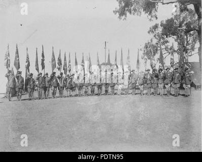 194 SLNSW 9285 Group of the combined colour parties Stock Photo