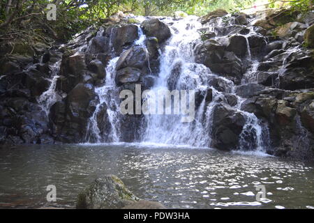mauritius underground waterfall