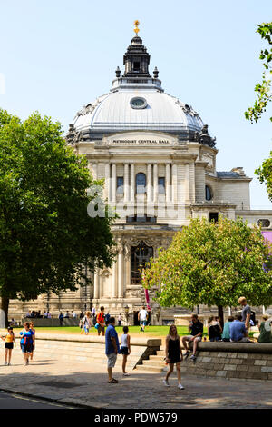 Methodist Central Hall, City of Westminster, London Stock Photo