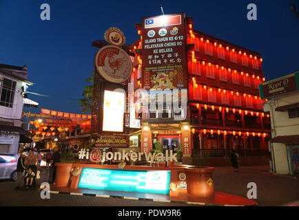 Jonker Walk, Malacca, Malaysia Stock Photo