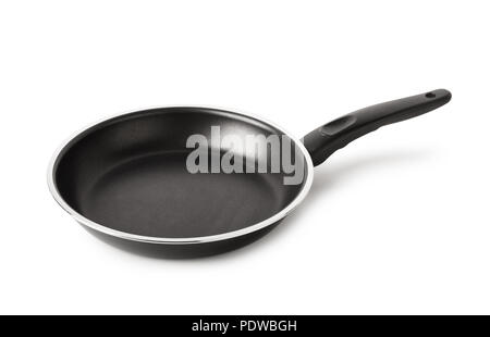 Frying pan isolated on white background Stock Photo