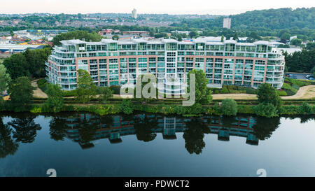 Nottingham Riverside Next Riverside Crescent Nottingham Stock Photo - Alamy